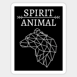 Spirit Animal - bear Magnet